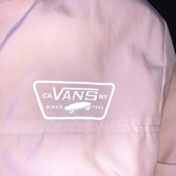 light pink vans jacket